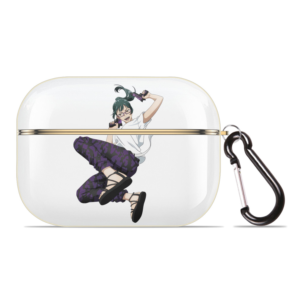 （画像用） 呪術廻戦 Jujutsu Kaisen 【AirPods Pro用】ハードシェル保護ケース｜耐衝撃・防指紋・カラビナ付き商品仕様
