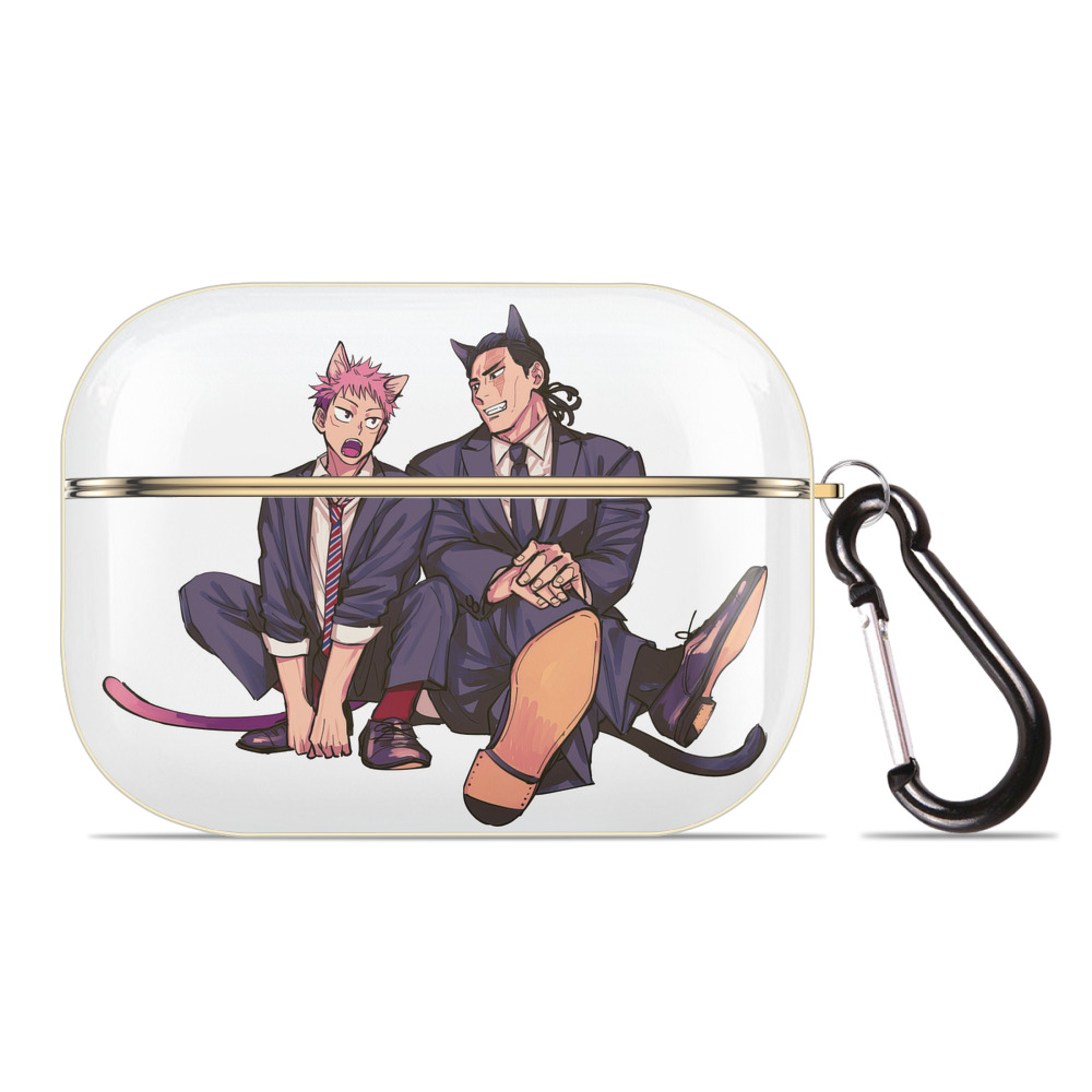 （画像用） 呪術廻戦 Jujutsu Kaisen 【AirPods Pro用】ハードシェル保護ケース｜耐衝撃・防指紋・カラビナ付き商品仕様