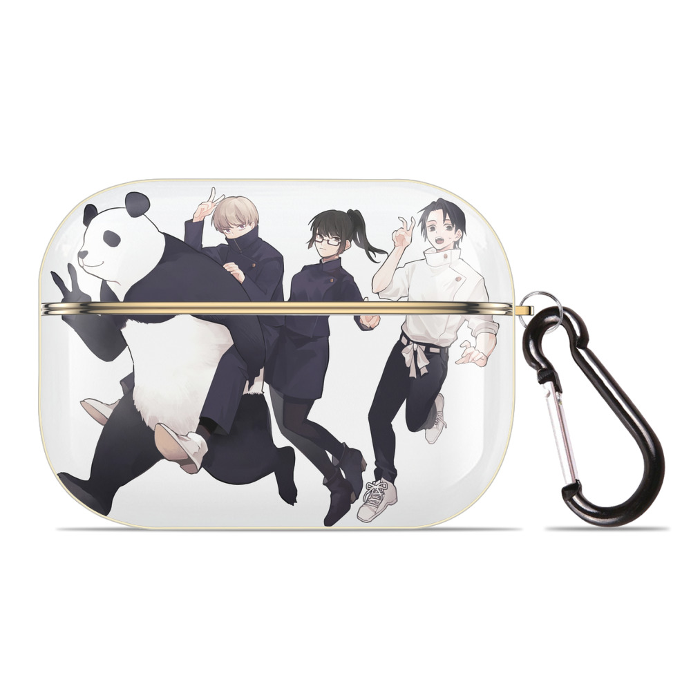 （画像用） 呪術廻戦 Jujutsu Kaisen 【AirPods Pro用】ハードシェル保護ケース｜耐衝撃・防指紋・カラビナ付き商品仕様