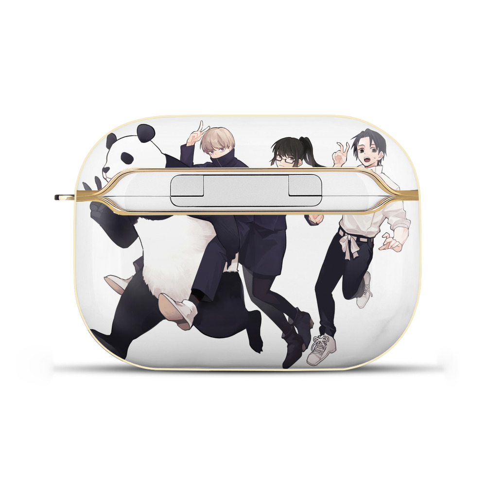 （画像用） 呪術廻戦 Jujutsu Kaisen 【AirPods Pro用】ハードシェル保護ケース｜耐衝撃・防指紋・カラビナ付き商品仕様