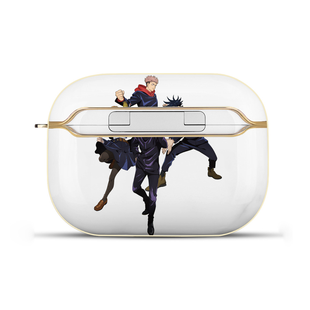 （画像用） 呪術廻戦 Jujutsu Kaisen 【AirPods Pro用】ハードシェル保護ケース｜耐衝撃・防指紋・カラビナ付き商品仕様