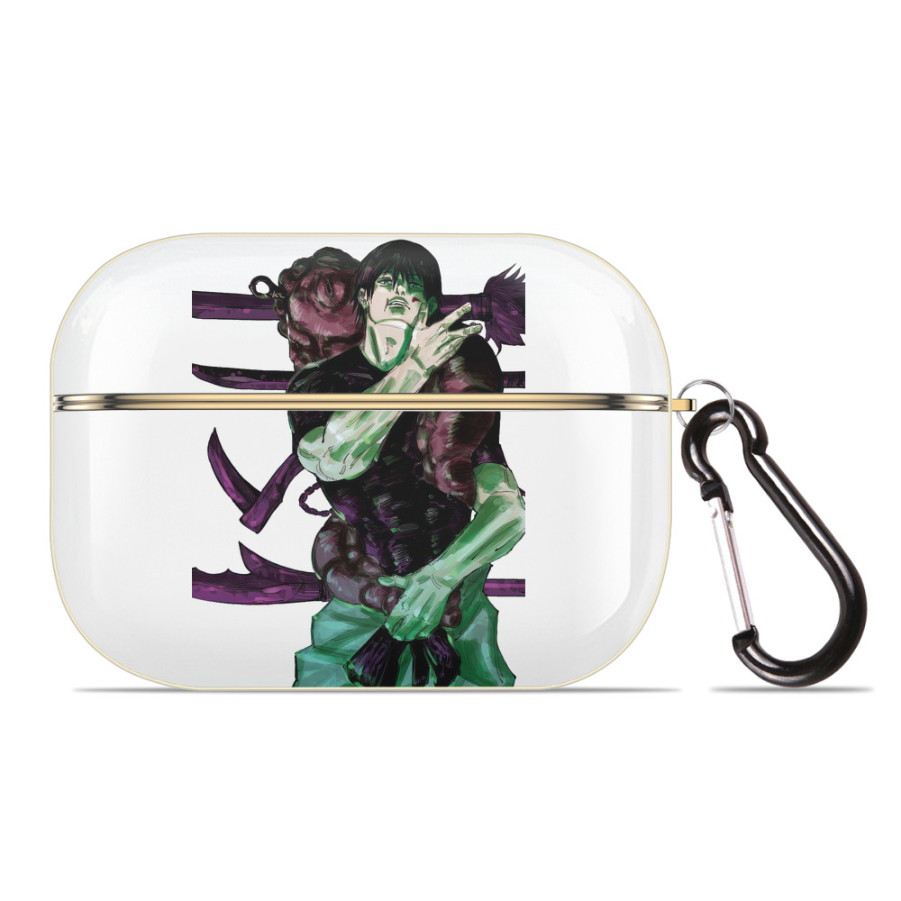 （画像用） 呪術廻戦 Jujutsu Kaisen 【AirPods Pro用】ハードシェル保護ケース｜耐衝撃・防指紋・カラビナ付き商品仕様