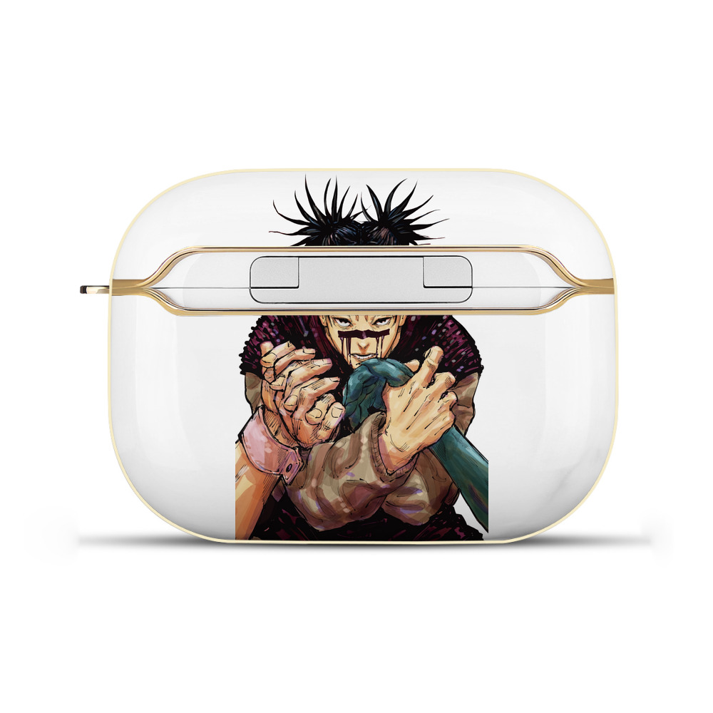 （画像用） 呪術廻戦 Jujutsu Kaisen 【AirPods Pro用】ハードシェル保護ケース｜耐衝撃・防指紋・カラビナ付き商品仕様
