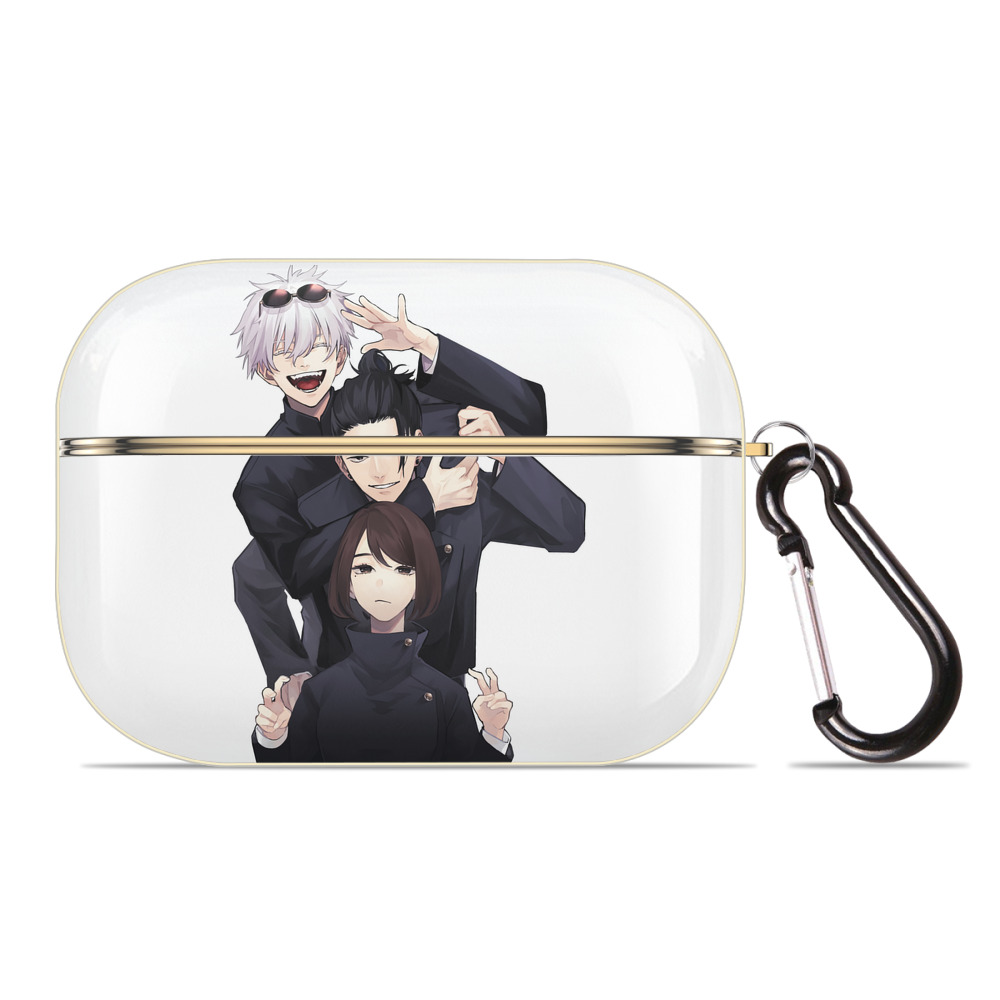 （画像用） 呪術廻戦 Jujutsu Kaisen 【AirPods Pro用】ハードシェル保護ケース｜耐衝撃・防指紋・カラビナ付き商品仕様