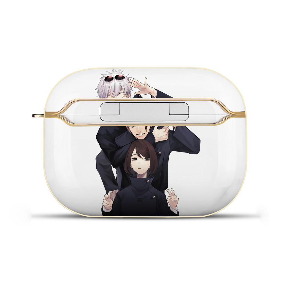 （画像用） 呪術廻戦 Jujutsu Kaisen 【AirPods Pro用】ハードシェル保護ケース｜耐衝撃・防指紋・カラビナ付き商品仕様