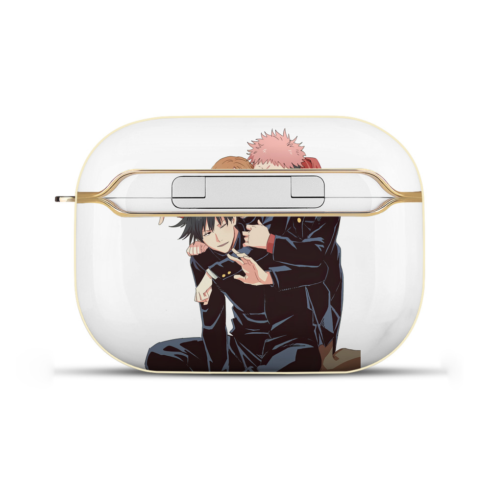 （画像用） 呪術廻戦 Jujutsu Kaisen 【AirPods Pro用】ハードシェル保護ケース｜耐衝撃・防指紋・カラビナ付き商品仕様