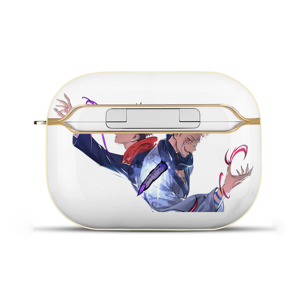 （画像用） 呪術廻戦 Jujutsu Kaisen 【AirPods Pro用】ハードシェル保護ケース｜耐衝撃・防指紋・カラビナ付き商品仕様