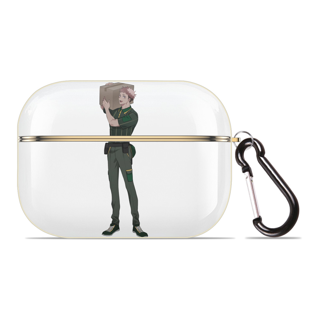 （画像用） 呪術廻戦 Jujutsu Kaisen 【AirPods Pro用】ハードシェル保護ケース｜耐衝撃・防指紋・カラビナ付き商品仕様