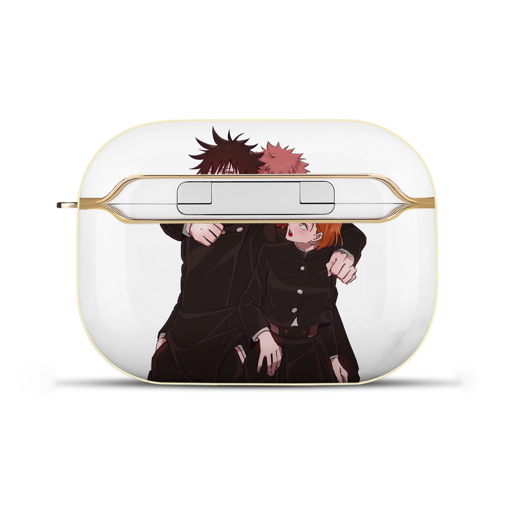 （画像用） 呪術廻戦 Jujutsu Kaisen 【AirPods Pro用】ハードシェル保護ケース｜耐衝撃・防指紋・カラビナ付き商品仕様
