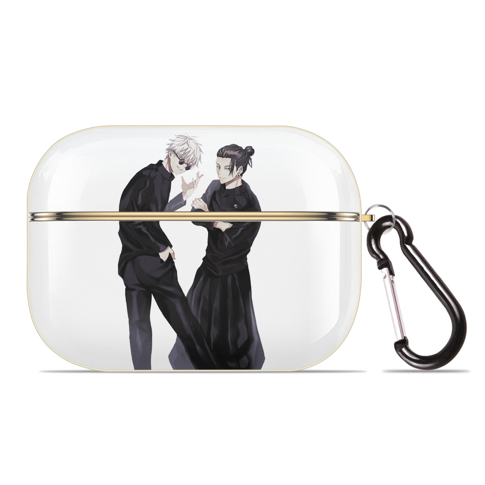 （画像用） 呪術廻戦 Jujutsu Kaisen 【AirPods Pro用】ハードシェル保護ケース｜耐衝撃・防指紋・カラビナ付き商品仕様
