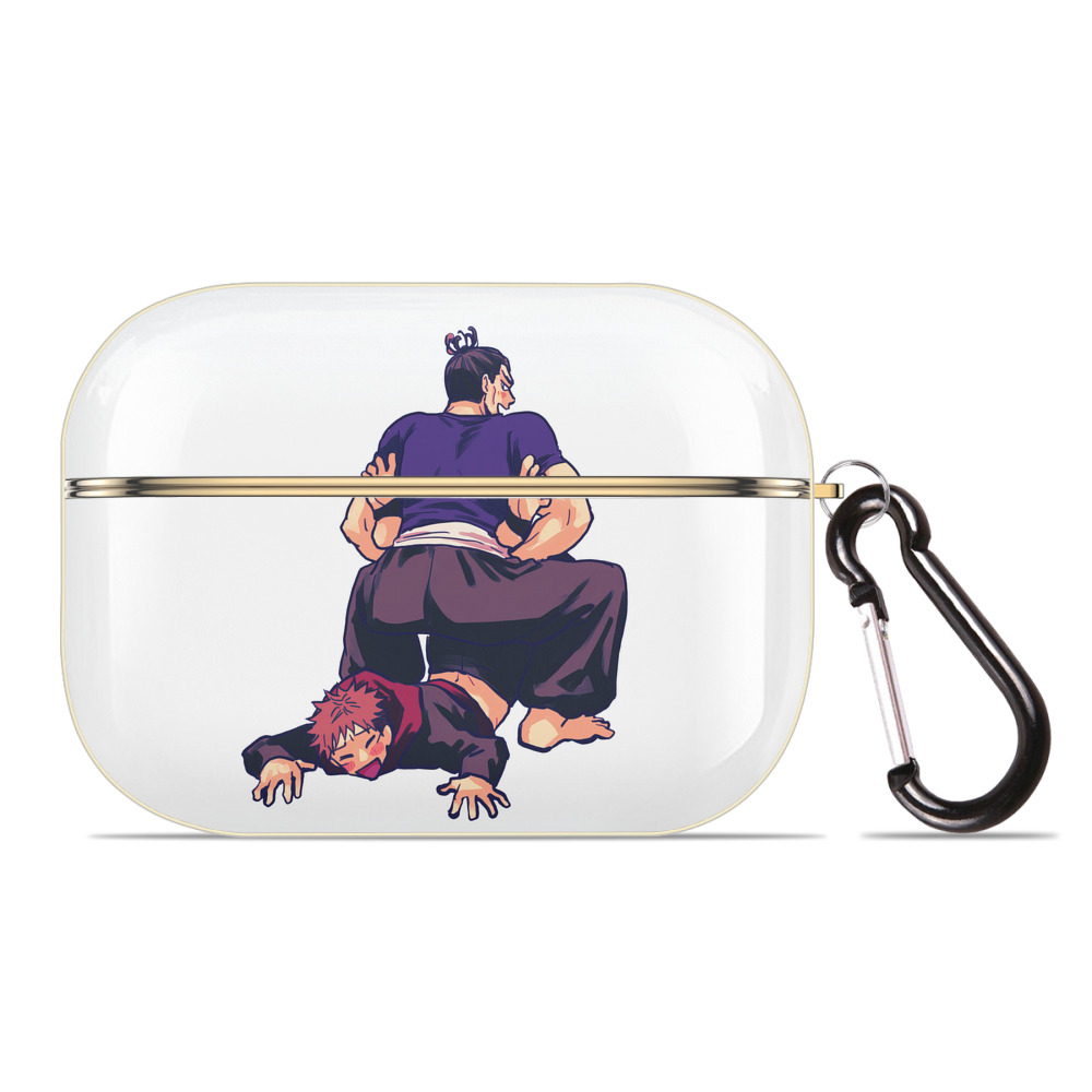 （画像用） 呪術廻戦 Jujutsu Kaisen 【AirPods Pro用】ハードシェル保護ケース｜耐衝撃・防指紋・カラビナ付き商品仕様