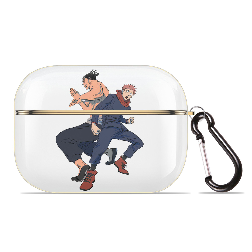 （画像用） 呪術廻戦 Jujutsu Kaisen 【AirPods Pro用】ハードシェル保護ケース｜耐衝撃・防指紋・カラビナ付き商品仕様