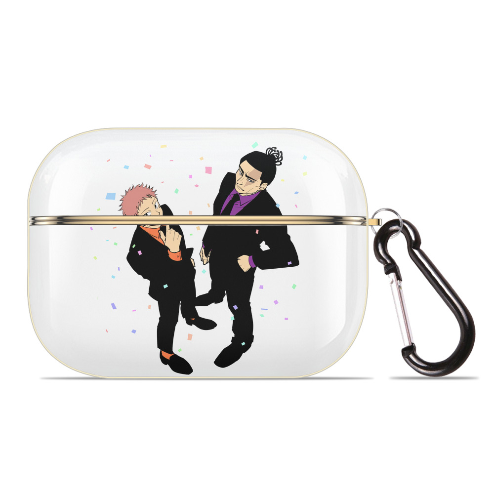 （画像用） 呪術廻戦 Jujutsu Kaisen 【AirPods Pro用】ハードシェル保護ケース｜耐衝撃・防指紋・カラビナ付き商品仕様