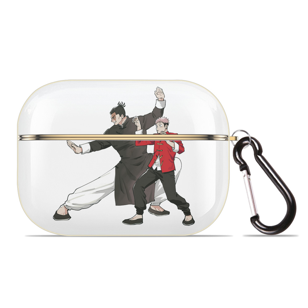 （画像用） 呪術廻戦 Jujutsu Kaisen 【AirPods Pro用】ハードシェル保護ケース｜耐衝撃・防指紋・カラビナ付き商品仕様