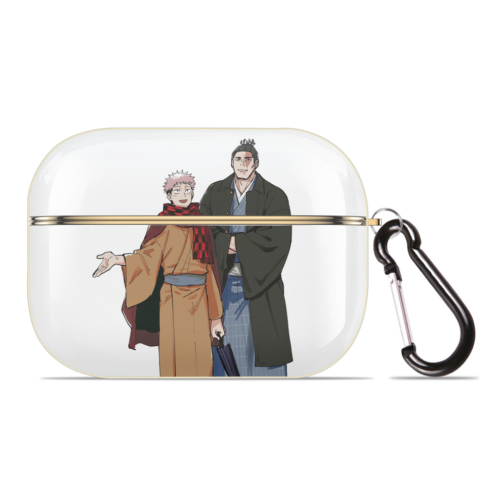 （画像用） 呪術廻戦 Jujutsu Kaisen 【AirPods Pro用】ハードシェル保護ケース｜耐衝撃・防指紋・カラビナ付き商品仕様