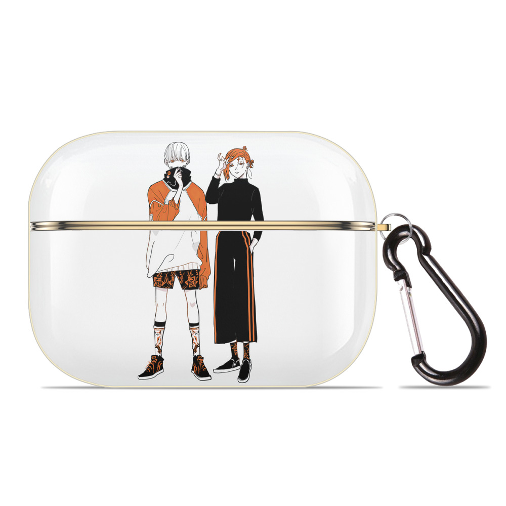 （画像用） 呪術廻戦 Jujutsu Kaisen 【AirPods Pro用】ハードシェル保護ケース｜耐衝撃・防指紋・カラビナ付き商品仕様