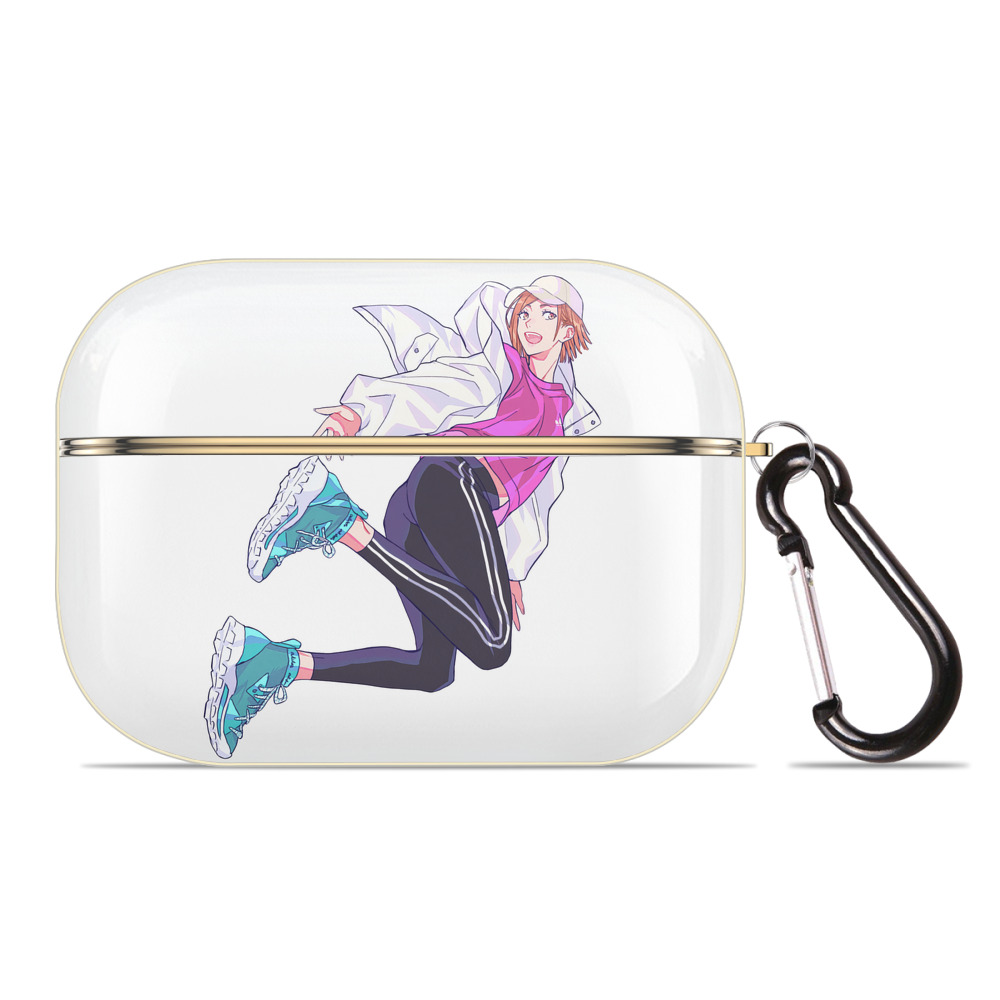 （画像用） 呪術廻戦 Jujutsu Kaisen 【AirPods Pro用】ハードシェル保護ケース｜耐衝撃・防指紋・カラビナ付き商品仕様
