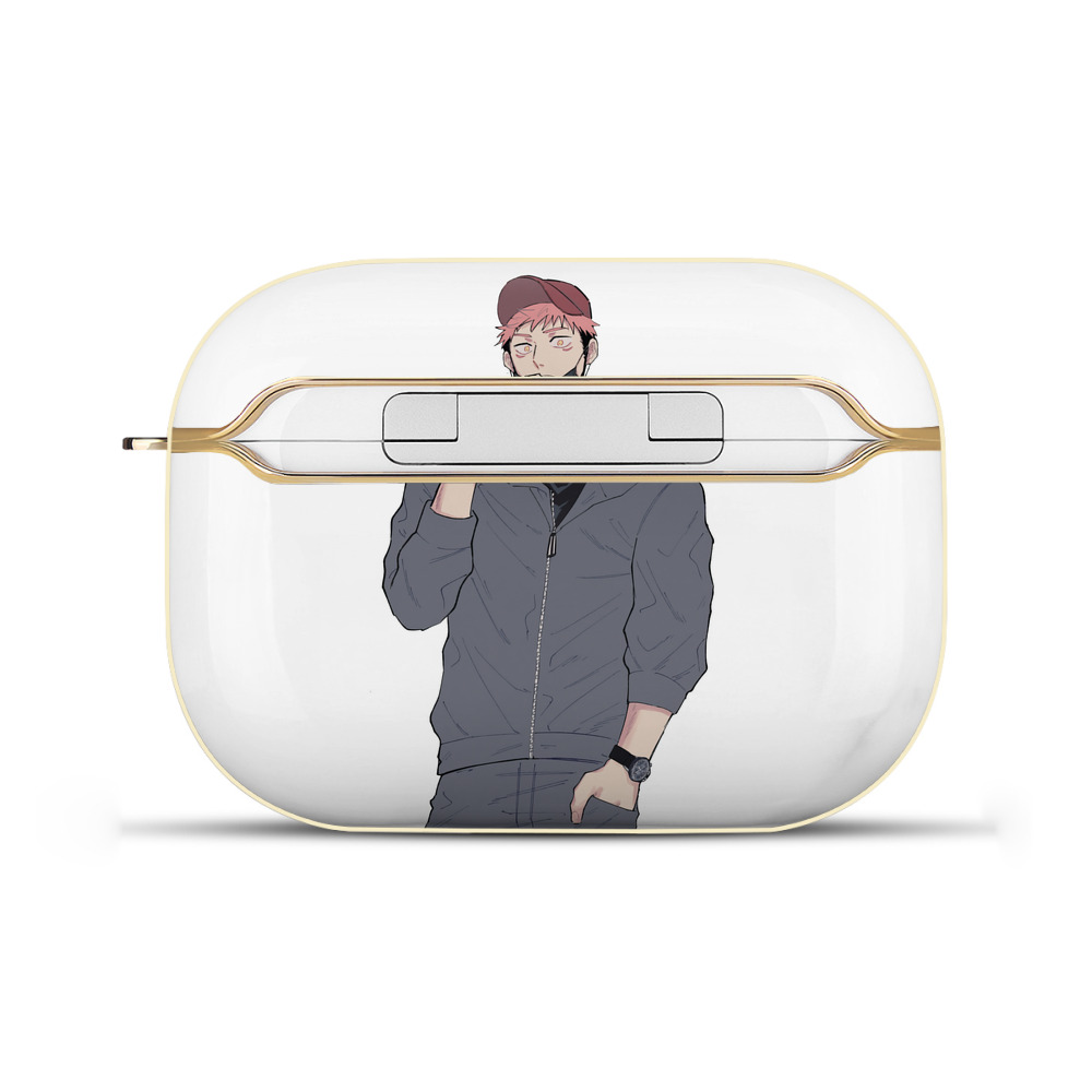 （画像用） 呪術廻戦 Jujutsu Kaisen 【AirPods Pro用】ハードシェル保護ケース｜耐衝撃・防指紋・カラビナ付き商品仕様