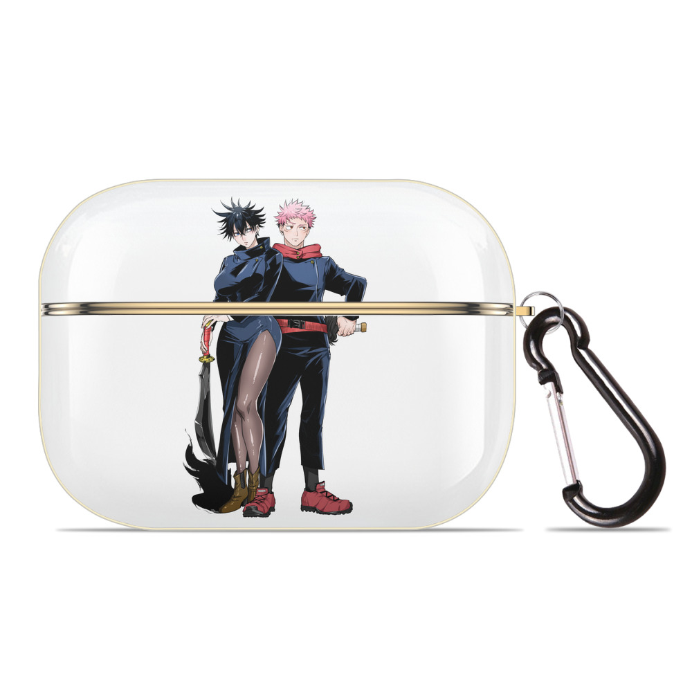 （画像用） 呪術廻戦 Jujutsu Kaisen 【AirPods Pro用】ハードシェル保護ケース｜耐衝撃・防指紋・カラビナ付き商品仕様