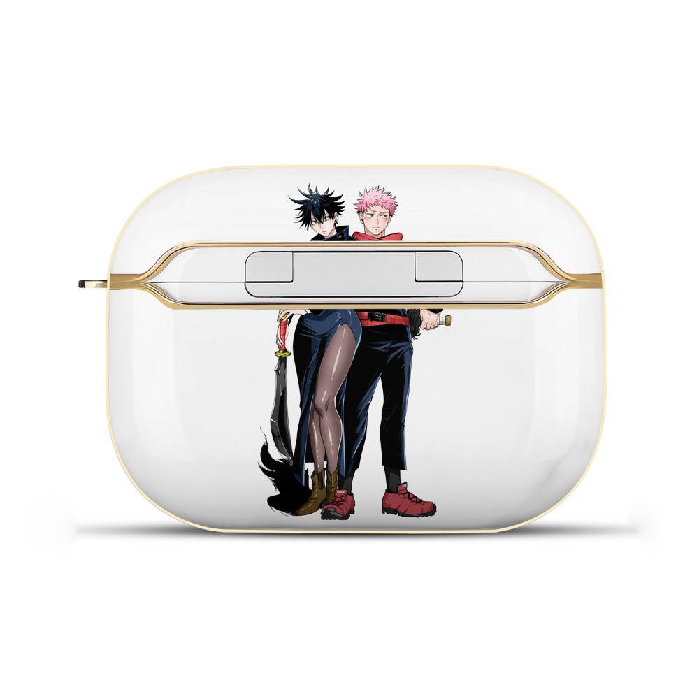 （画像用） 呪術廻戦 Jujutsu Kaisen 【AirPods Pro用】ハードシェル保護ケース｜耐衝撃・防指紋・カラビナ付き商品仕様