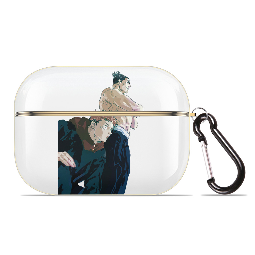 （画像用） 呪術廻戦 Jujutsu Kaisen 【AirPods Pro用】ハードシェル保護ケース｜耐衝撃・防指紋・カラビナ付き商品仕様
