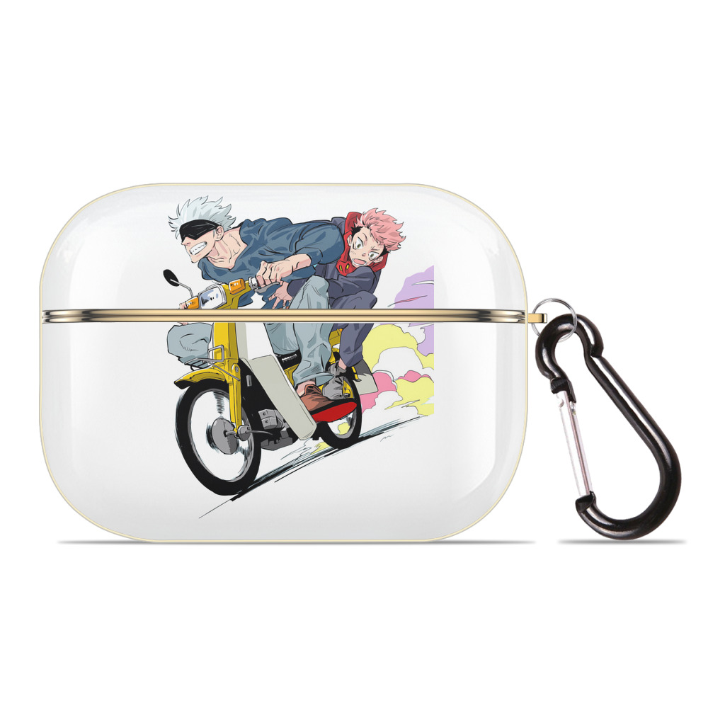 （画像用） 呪術廻戦 Jujutsu Kaisen 【AirPods Pro用】ハードシェル保護ケース｜耐衝撃・防指紋・カラビナ付き商品仕様