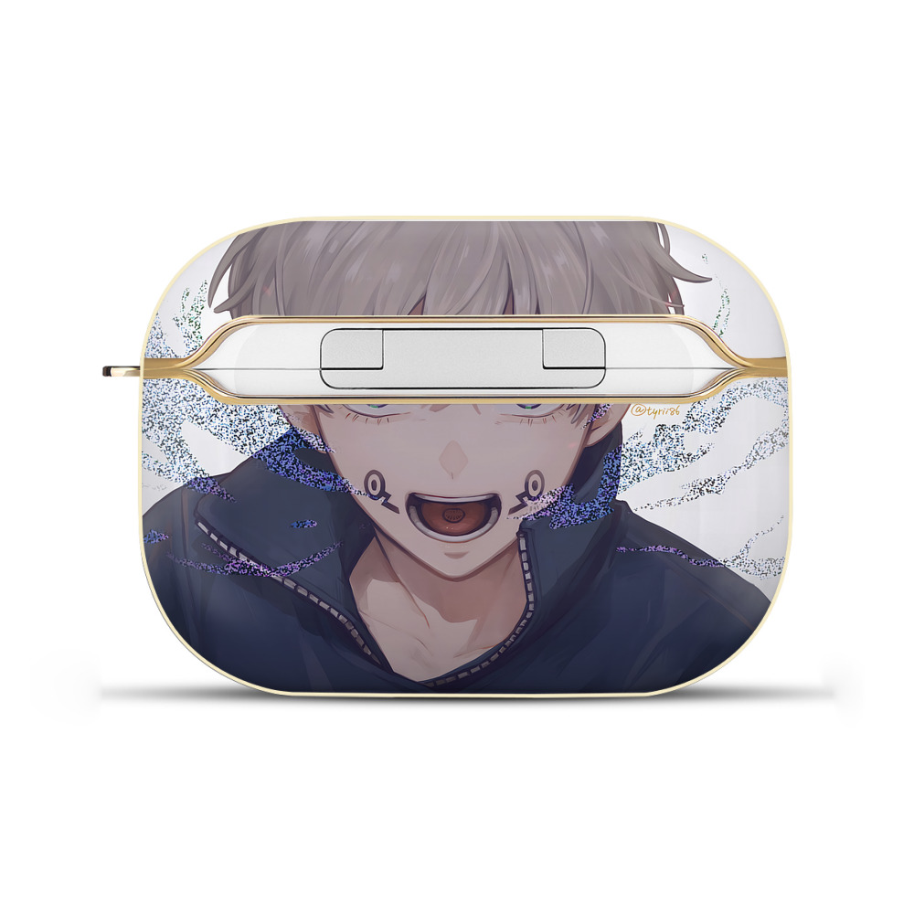 （画像用） 呪術廻戦 Jujutsu Kaisen 【AirPods Pro用】ハードシェル保護ケース｜耐衝撃・防指紋・カラビナ付き商品仕様