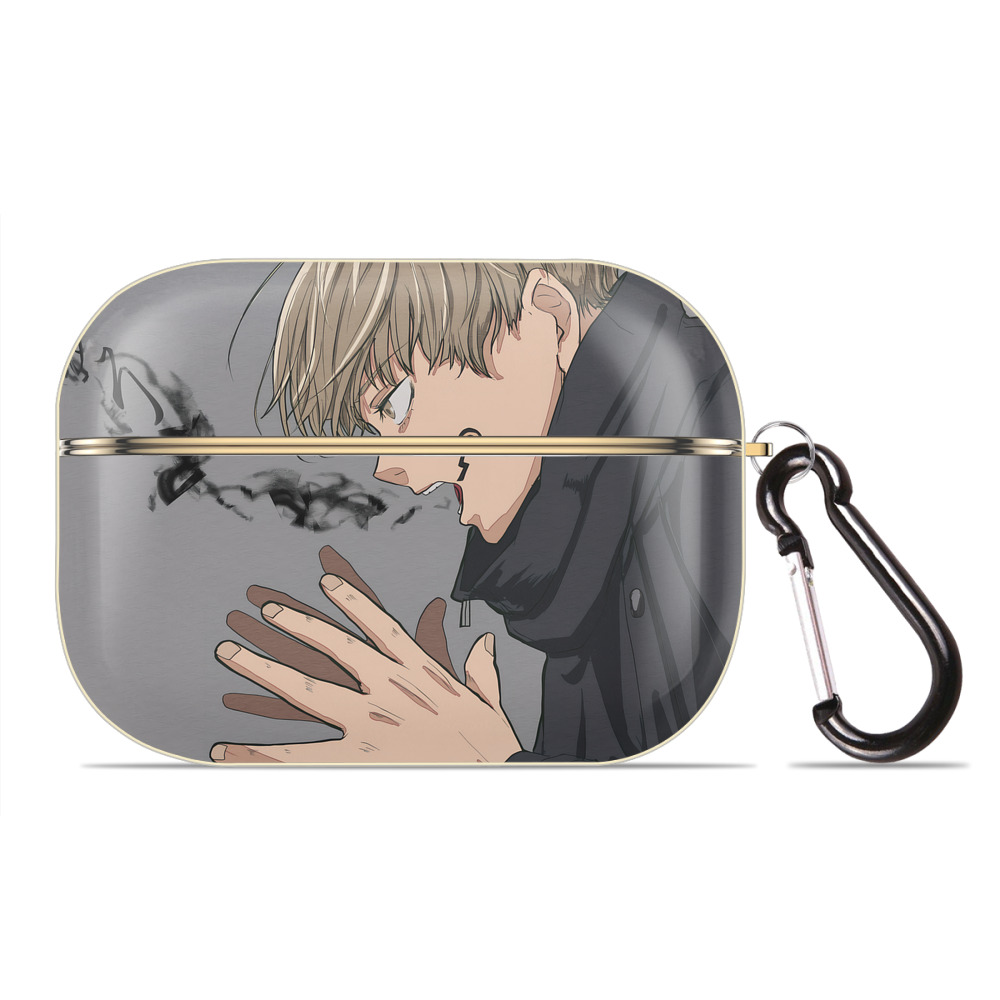 （画像用） 呪術廻戦 Jujutsu Kaisen 【AirPods Pro用】ハードシェル保護ケース｜耐衝撃・防指紋・カラビナ付き商品仕様