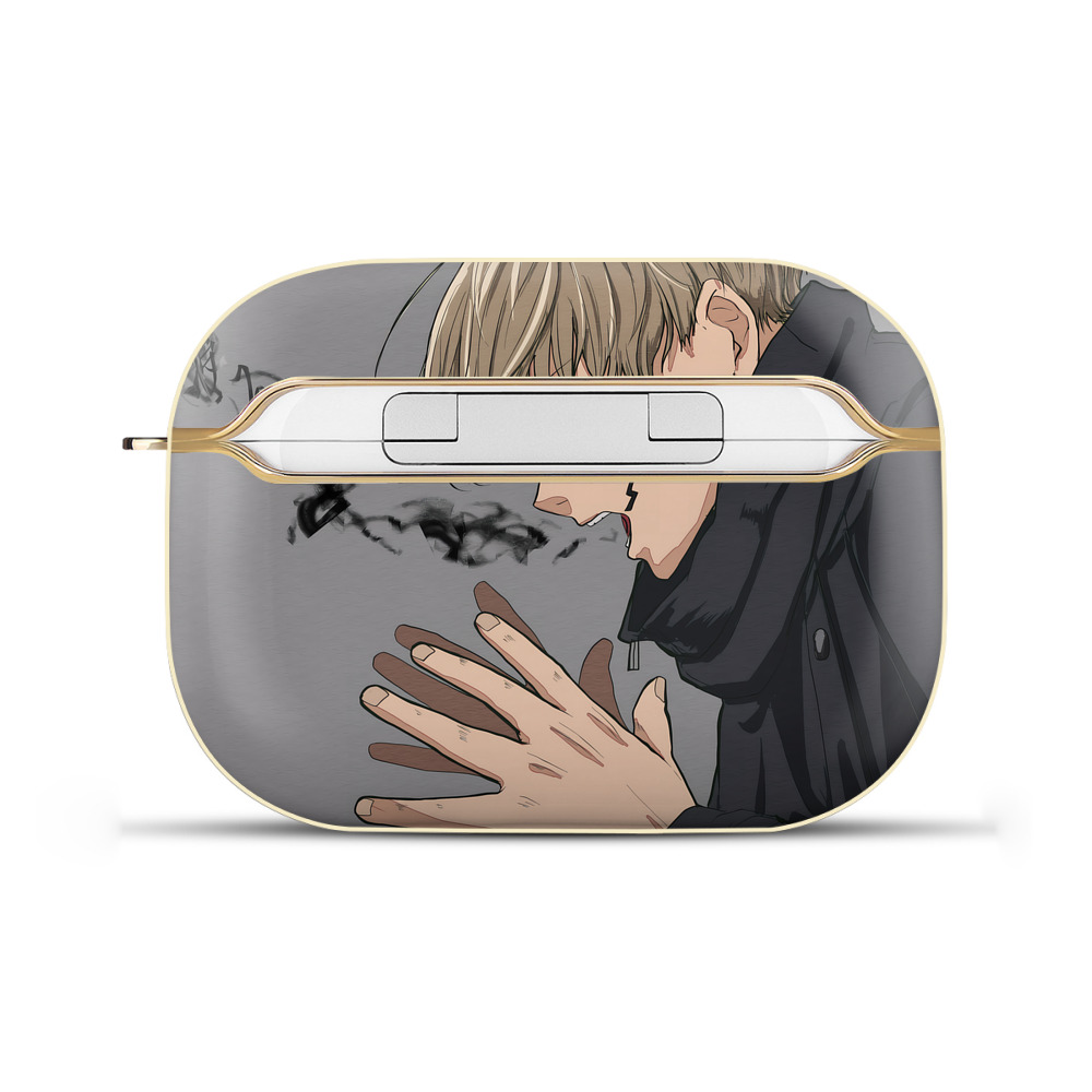 （画像用） 呪術廻戦 Jujutsu Kaisen 【AirPods Pro用】ハードシェル保護ケース｜耐衝撃・防指紋・カラビナ付き商品仕様