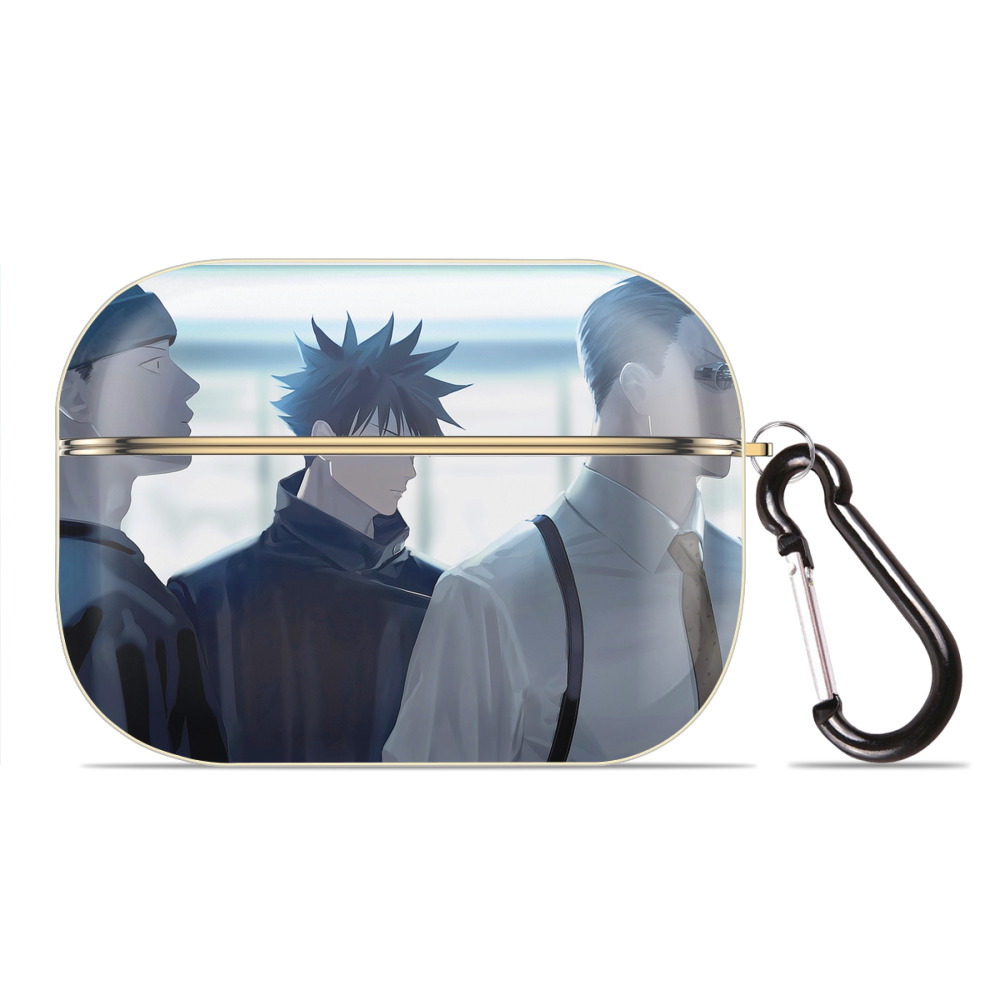 （画像用） 呪術廻戦 Jujutsu Kaisen 【AirPods Pro用】ハードシェル保護ケース｜耐衝撃・防指紋・カラビナ付き商品仕様