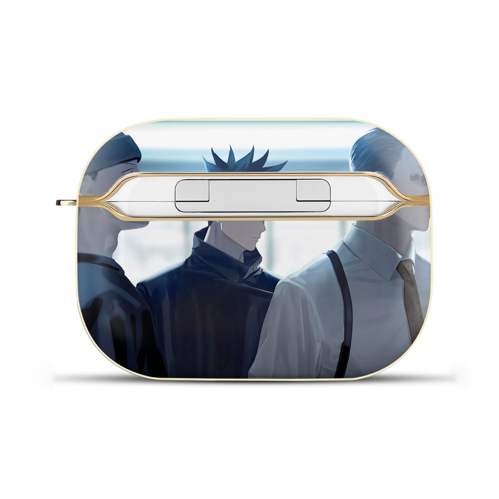 （画像用） 呪術廻戦 Jujutsu Kaisen 【AirPods Pro用】ハードシェル保護ケース｜耐衝撃・防指紋・カラビナ付き商品仕様