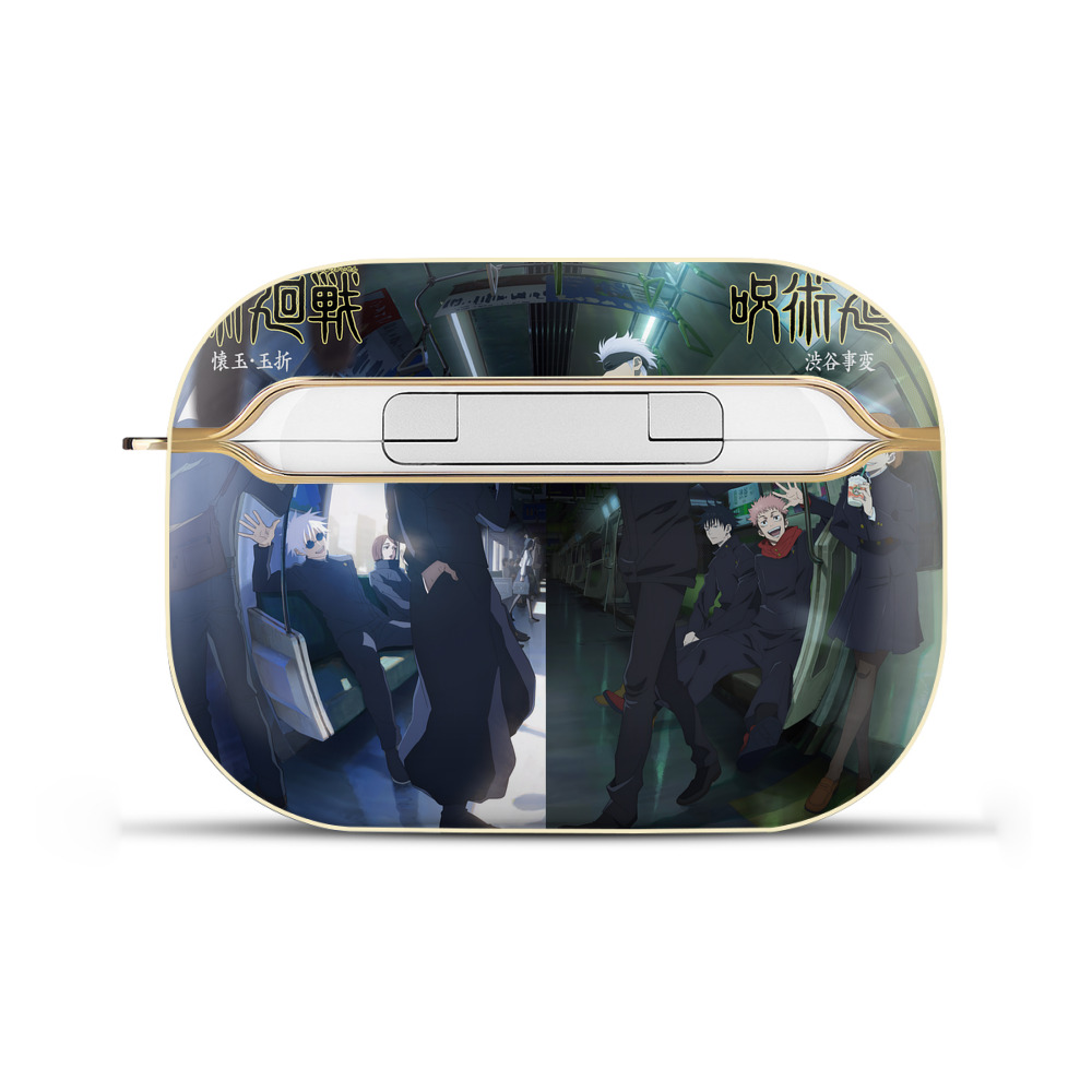 （画像用） 呪術廻戦 Jujutsu Kaisen 【AirPods Pro用】ハードシェル保護ケース｜耐衝撃・防指紋・カラビナ付き商品仕様