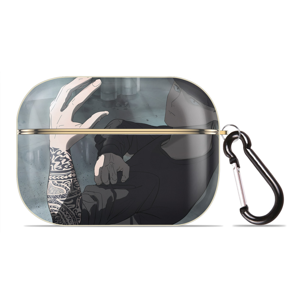 （画像用） 呪術廻戦 Jujutsu Kaisen 【AirPods Pro用】ハードシェル保護ケース｜耐衝撃・防指紋・カラビナ付き商品仕様