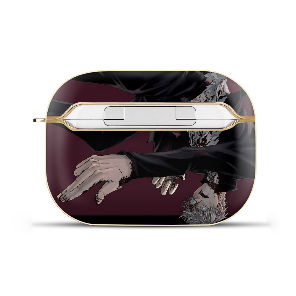 （画像用） 呪術廻戦 Jujutsu Kaisen 【AirPods Pro用】ハードシェル保護ケース｜耐衝撃・防指紋・カラビナ付き商品仕様
