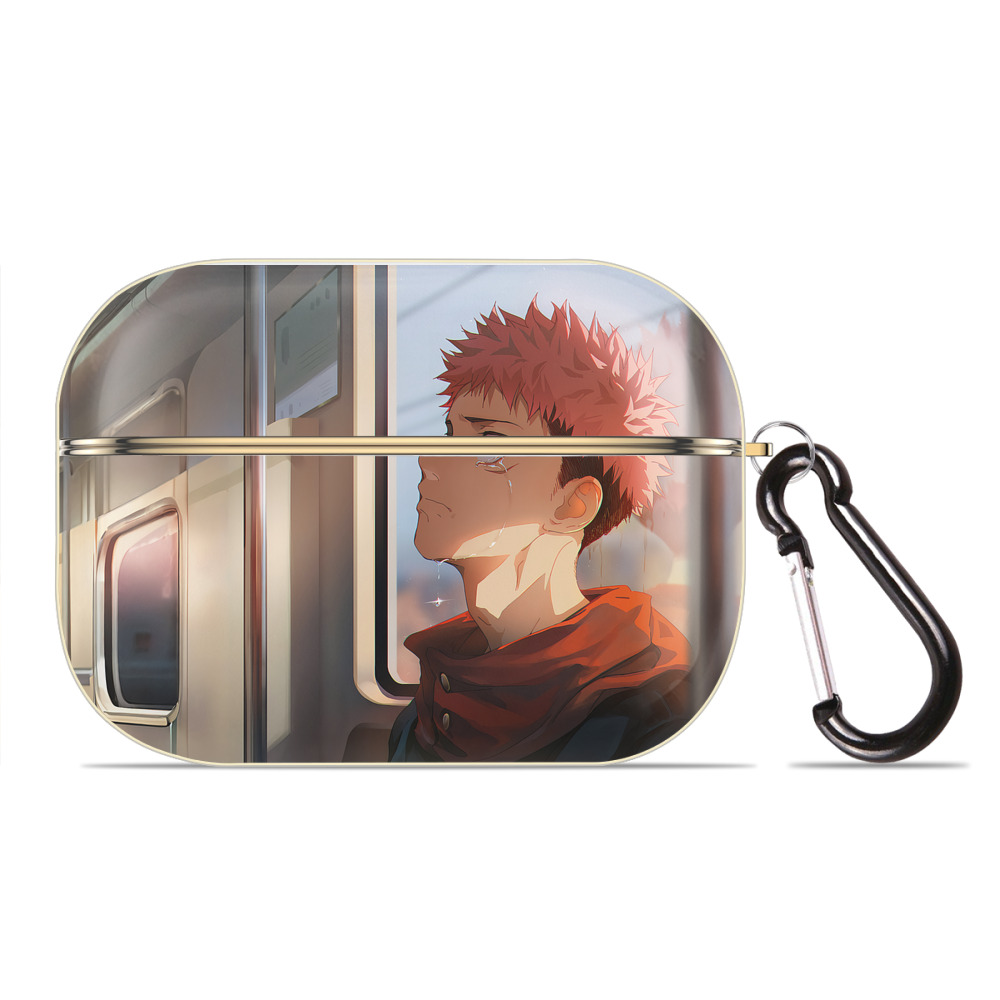 （画像用） 呪術廻戦 Jujutsu Kaisen 【AirPods Pro用】ハードシェル保護ケース｜耐衝撃・防指紋・カラビナ付き商品仕様