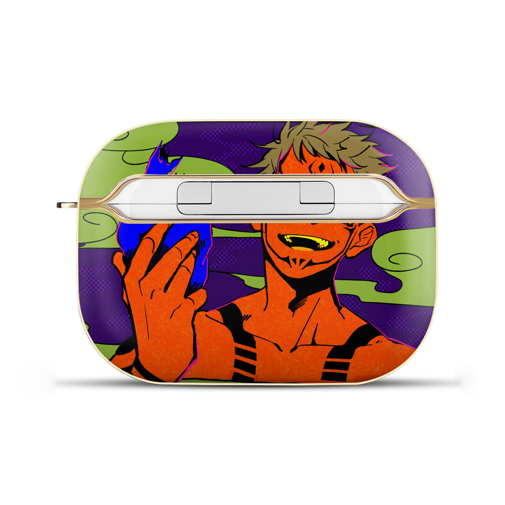 （画像用） 呪術廻戦 Jujutsu Kaisen 【AirPods Pro用】ハードシェル保護ケース｜耐衝撃・防指紋・カラビナ付き商品仕様
