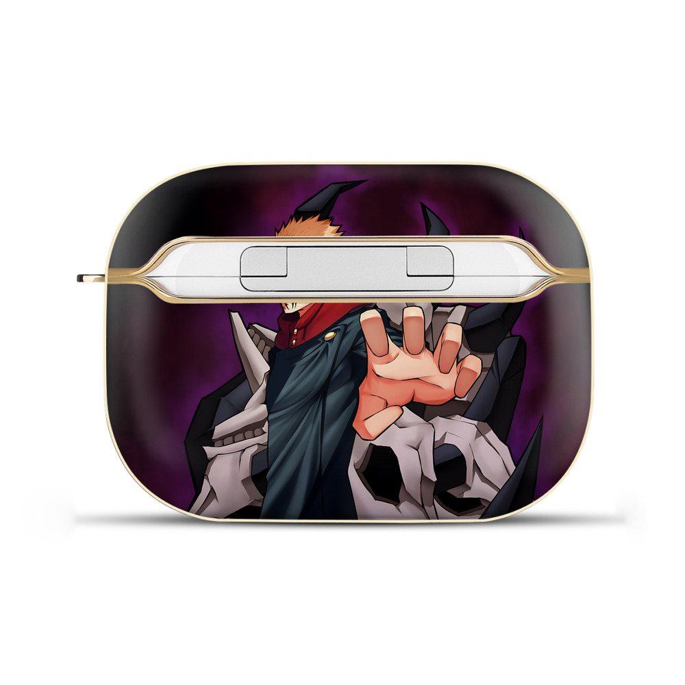 （画像用） 呪術廻戦 Jujutsu Kaisen 【AirPods Pro用】ハードシェル保護ケース｜耐衝撃・防指紋・カラビナ付き商品仕様
