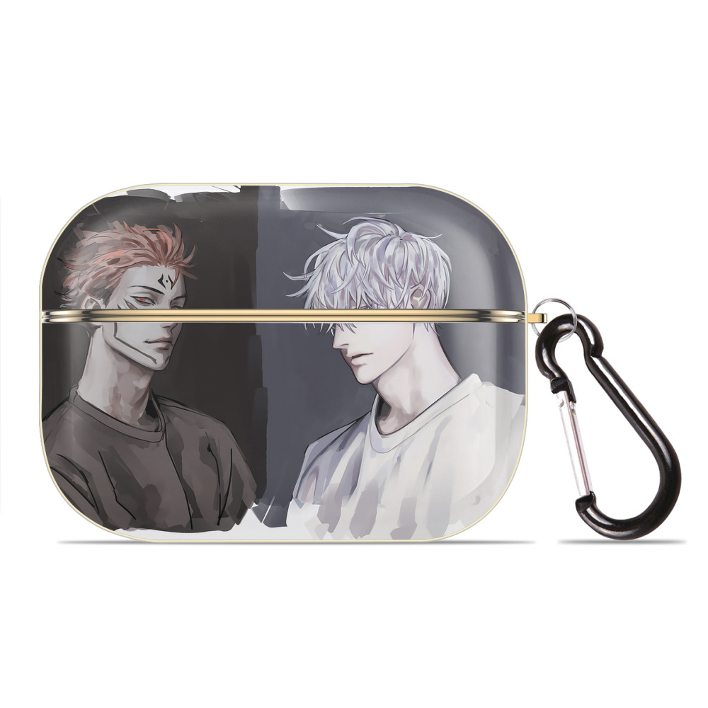 （画像用） 呪術廻戦 Jujutsu Kaisen 【AirPods Pro用】ハードシェル保護ケース｜耐衝撃・防指紋・カラビナ付き商品仕様