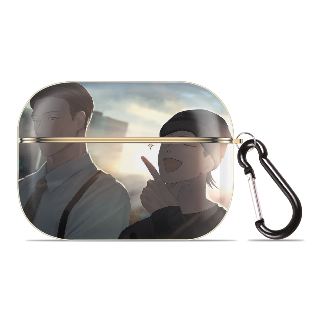 （画像用） 呪術廻戦 Jujutsu Kaisen 【AirPods Pro用】ハードシェル保護ケース｜耐衝撃・防指紋・カラビナ付き商品仕様