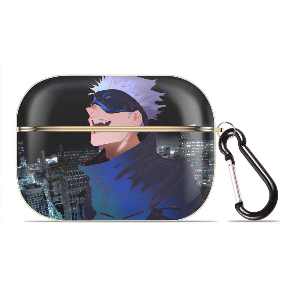 （画像用） 呪術廻戦 Jujutsu Kaisen 【AirPods Pro用】ハードシェル保護ケース｜耐衝撃・防指紋・カラビナ付き商品仕様
