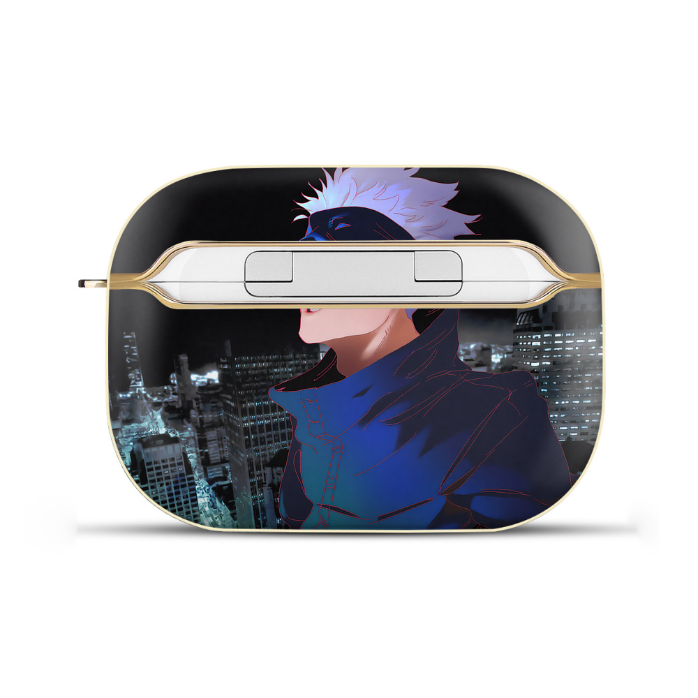 （画像用） 呪術廻戦 Jujutsu Kaisen 【AirPods Pro用】ハードシェル保護ケース｜耐衝撃・防指紋・カラビナ付き商品仕様