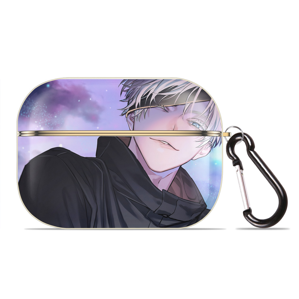 （画像用） 呪術廻戦 Jujutsu Kaisen 【AirPods Pro用】ハードシェル保護ケース｜耐衝撃・防指紋・カラビナ付き商品仕様