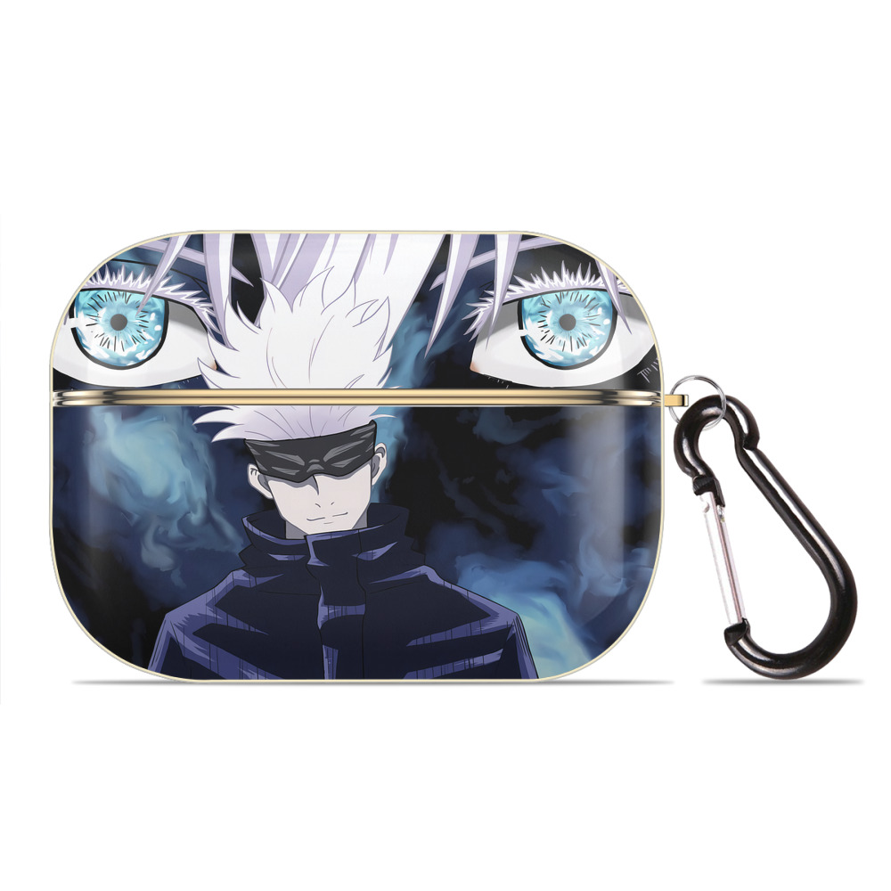 （画像用） 呪術廻戦 Jujutsu Kaisen 【AirPods Pro用】ハードシェル保護ケース｜耐衝撃・防指紋・カラビナ付き商品仕様