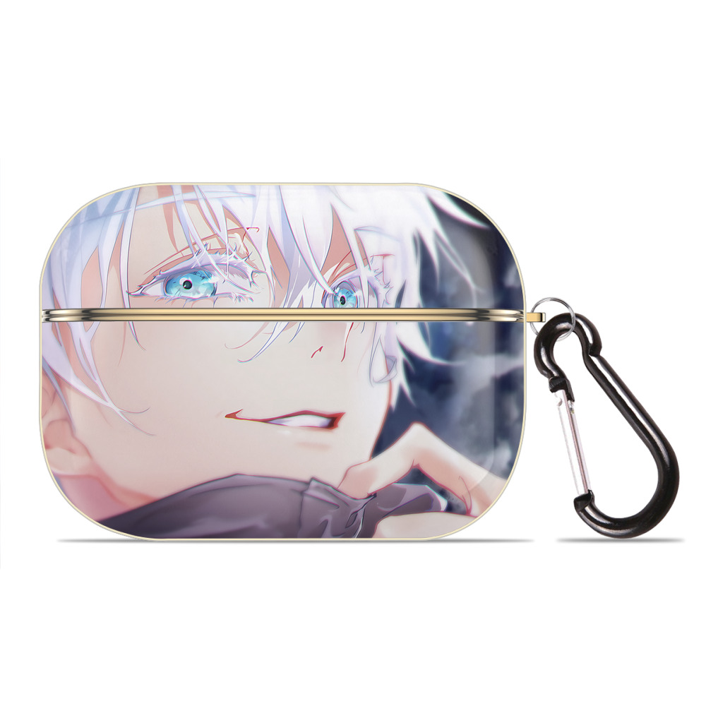 （画像用） 呪術廻戦 Jujutsu Kaisen 【AirPods Pro用】ハードシェル保護ケース｜耐衝撃・防指紋・カラビナ付き商品仕様