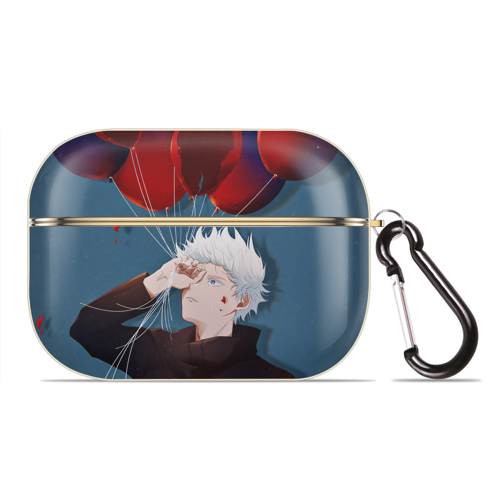 （画像用） 呪術廻戦 Jujutsu Kaisen 【AirPods Pro用】ハードシェル保護ケース｜耐衝撃・防指紋・カラビナ付き商品仕様