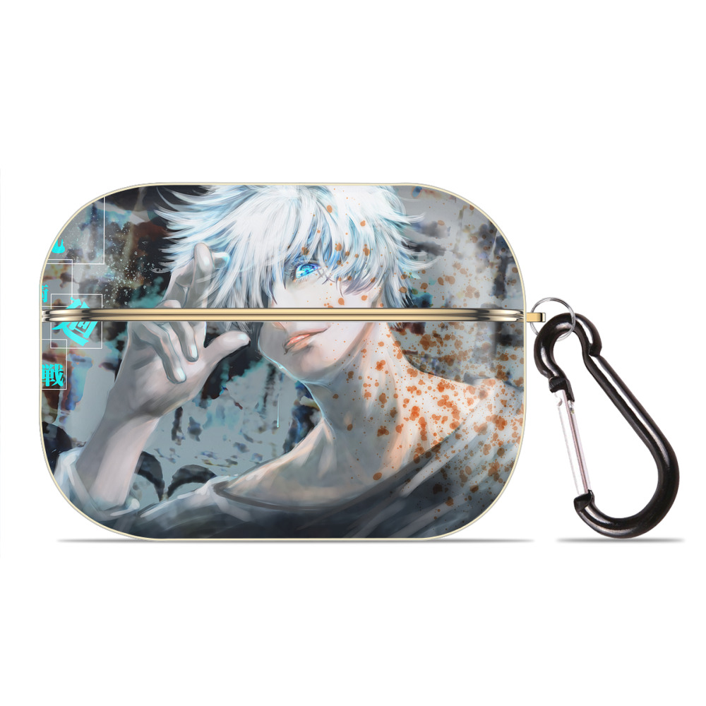 （画像用） 呪術廻戦 Jujutsu Kaisen 【AirPods Pro用】ハードシェル保護ケース｜耐衝撃・防指紋・カラビナ付き商品仕様
