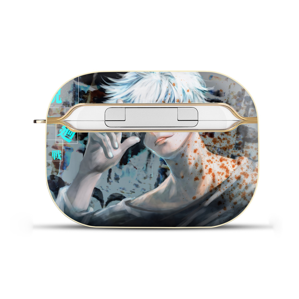 （画像用） 呪術廻戦 Jujutsu Kaisen 【AirPods Pro用】ハードシェル保護ケース｜耐衝撃・防指紋・カラビナ付き商品仕様