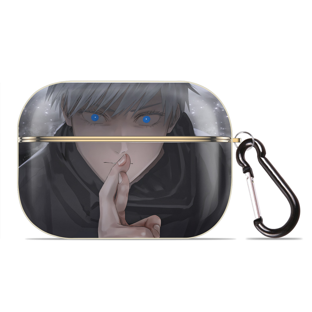（画像用） 呪術廻戦 Jujutsu Kaisen 【AirPods Pro用】ハードシェル保護ケース｜耐衝撃・防指紋・カラビナ付き商品仕様