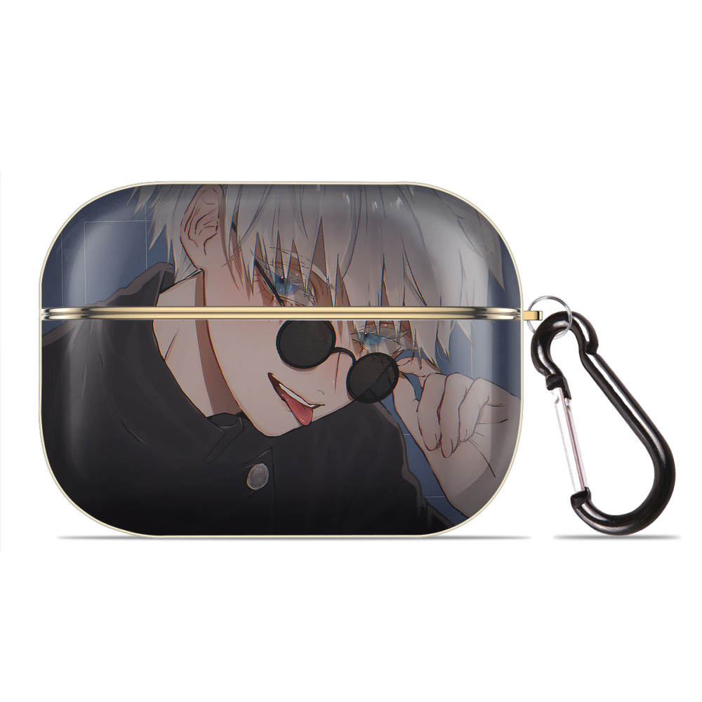 （画像用） 呪術廻戦 Jujutsu Kaisen 【AirPods Pro用】ハードシェル保護ケース｜耐衝撃・防指紋・カラビナ付き商品仕様