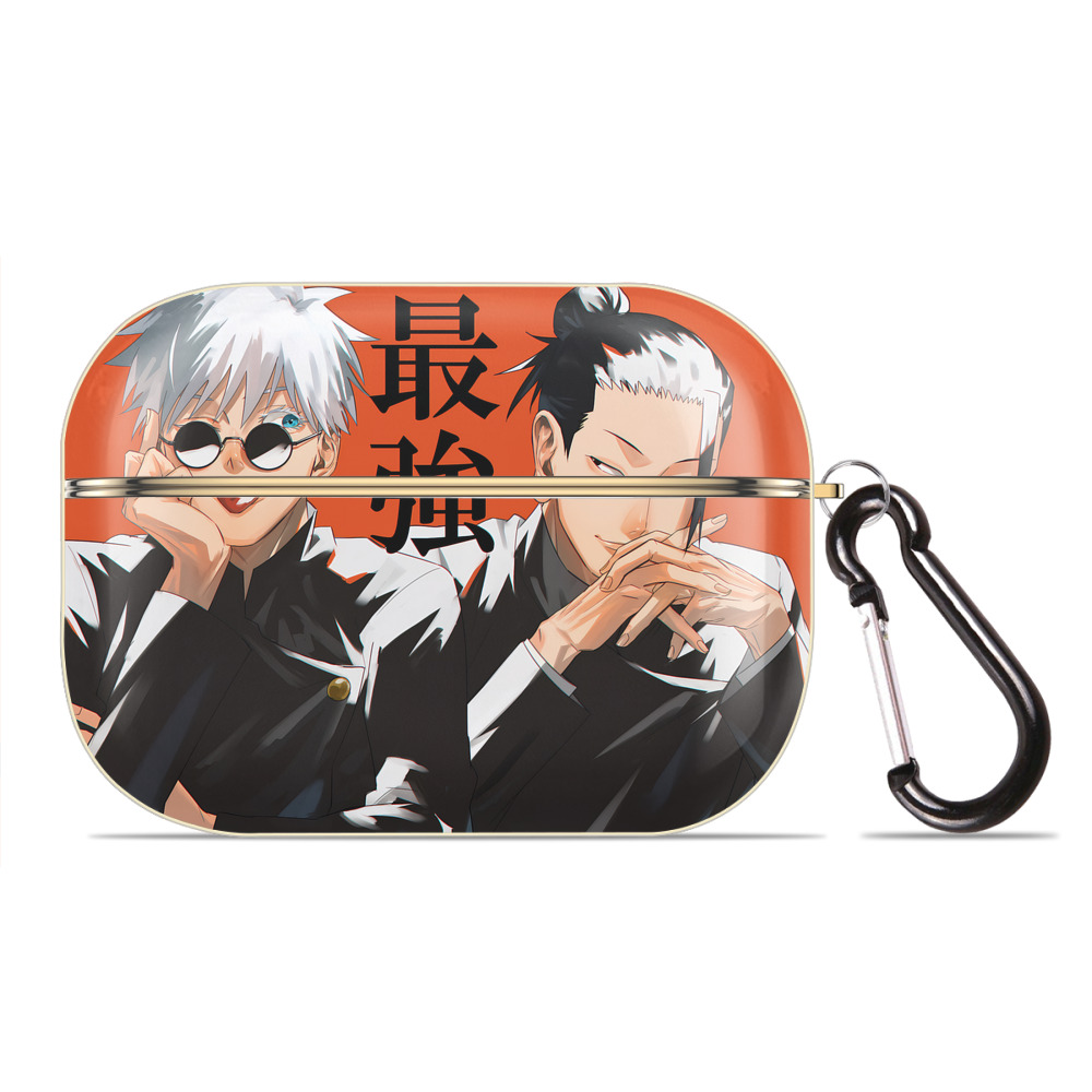 （画像用） 呪術廻戦 Jujutsu Kaisen 【AirPods Pro用】ハードシェル保護ケース｜耐衝撃・防指紋・カラビナ付き商品仕様